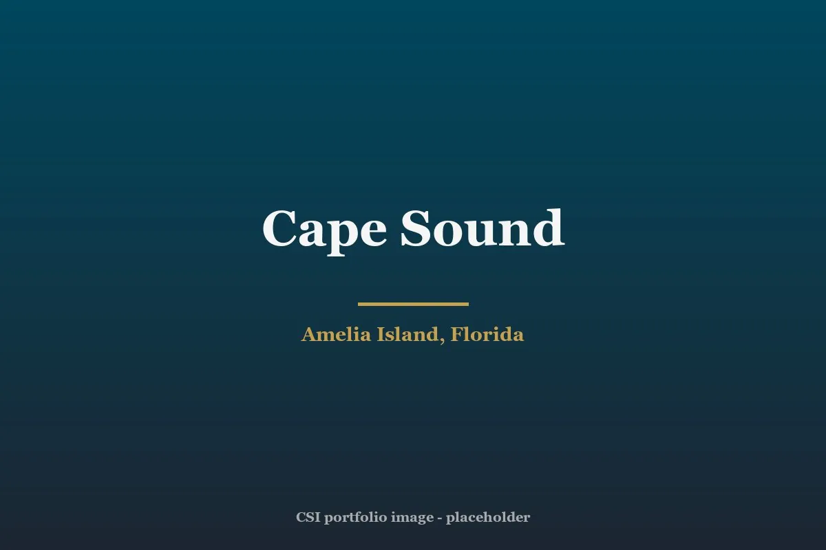 Cape Sound
