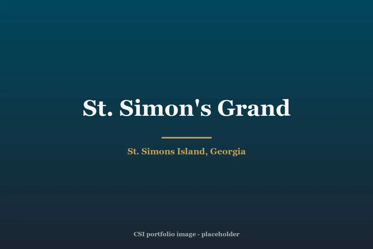 St. Simon's Grand