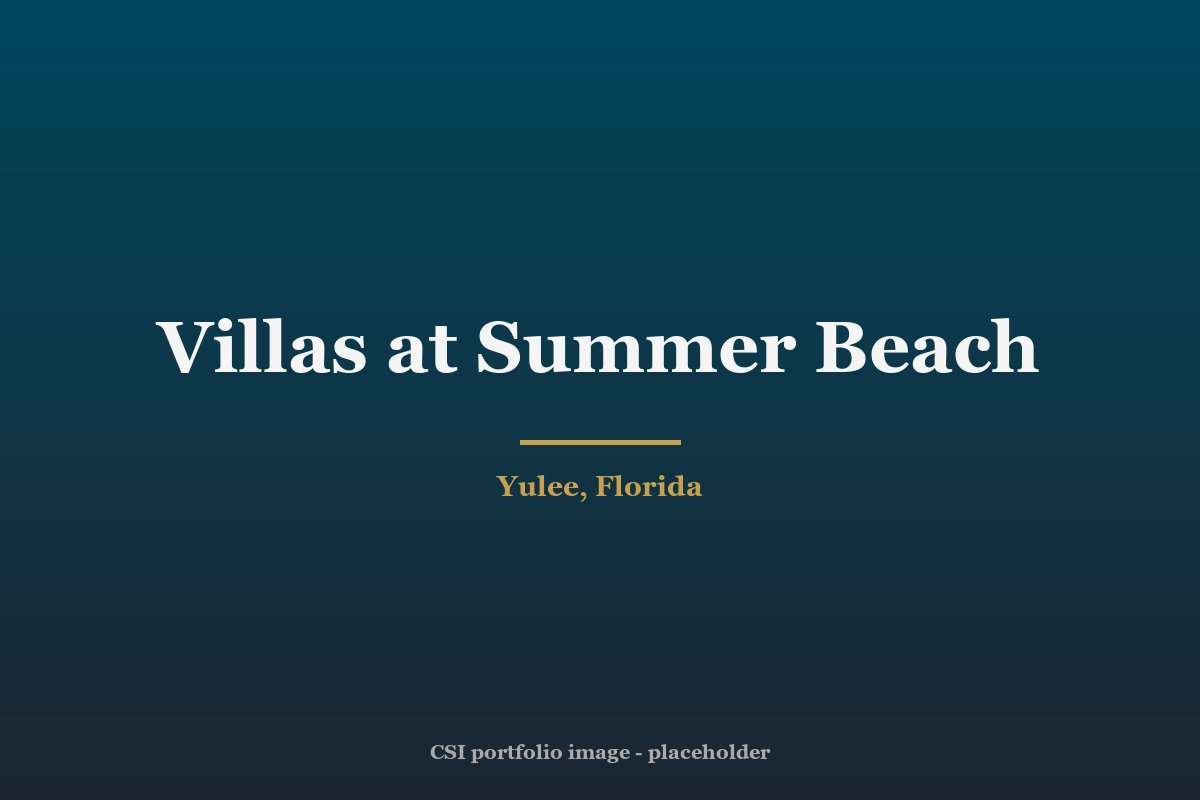 Villas at Summer Beach