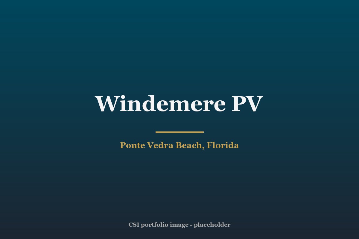Windemere PV