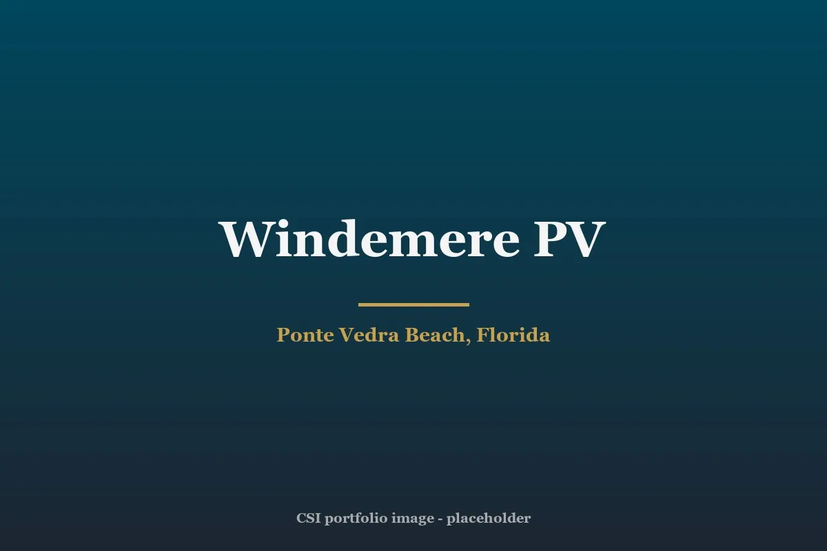 Windemere PV